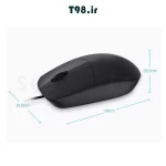 موس با سیم رپو مدل N100 رنگ مشکی | فروشگاه اینترنتی تی 98 | t98