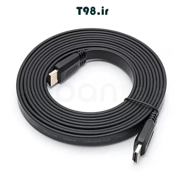 کابل 5 متری HDMI enet فلت مدل HDMI 5m FLAT در فروشگاه اینترنتی لپ تاپ سپنتا