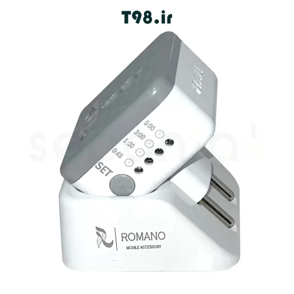 خرید محافظ تایمردار و تبدیل سه به دو شارژر رومانو در فروشگاه اینترنتی لپ تاپ سپنتا