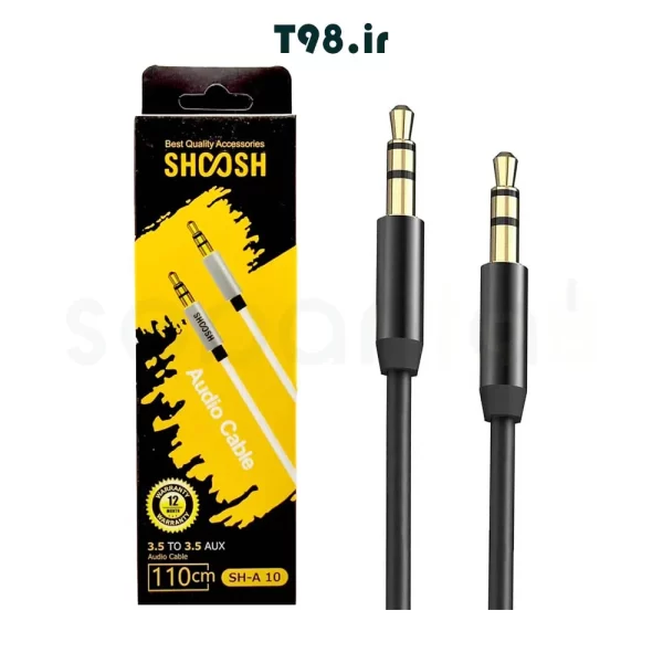 خرید کابل AUX (انتقال صدا) 3.5 میلی متری شوش مدل SHOOSH SH-A 10 در فروشگاه اینترنتی لپ تاپ سپنتا