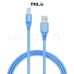 کابل پرینتر شیلددار 1.5 متری ای نت مدل enet Printer 1.5m Blue در فروشگاه لپ تاپ سپنتا