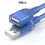 خرید کابل افزایش طول USB 2.0 شیلدار مدل ENET به طول 1.5 متر در فروشگاه لپ تاپ سپنتا