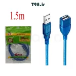 خرید کابل افزایش طول USB 2.0 شیلدار مدل ENET به طول 1.5 متر در فروشگاه لپ تاپ سپنتا