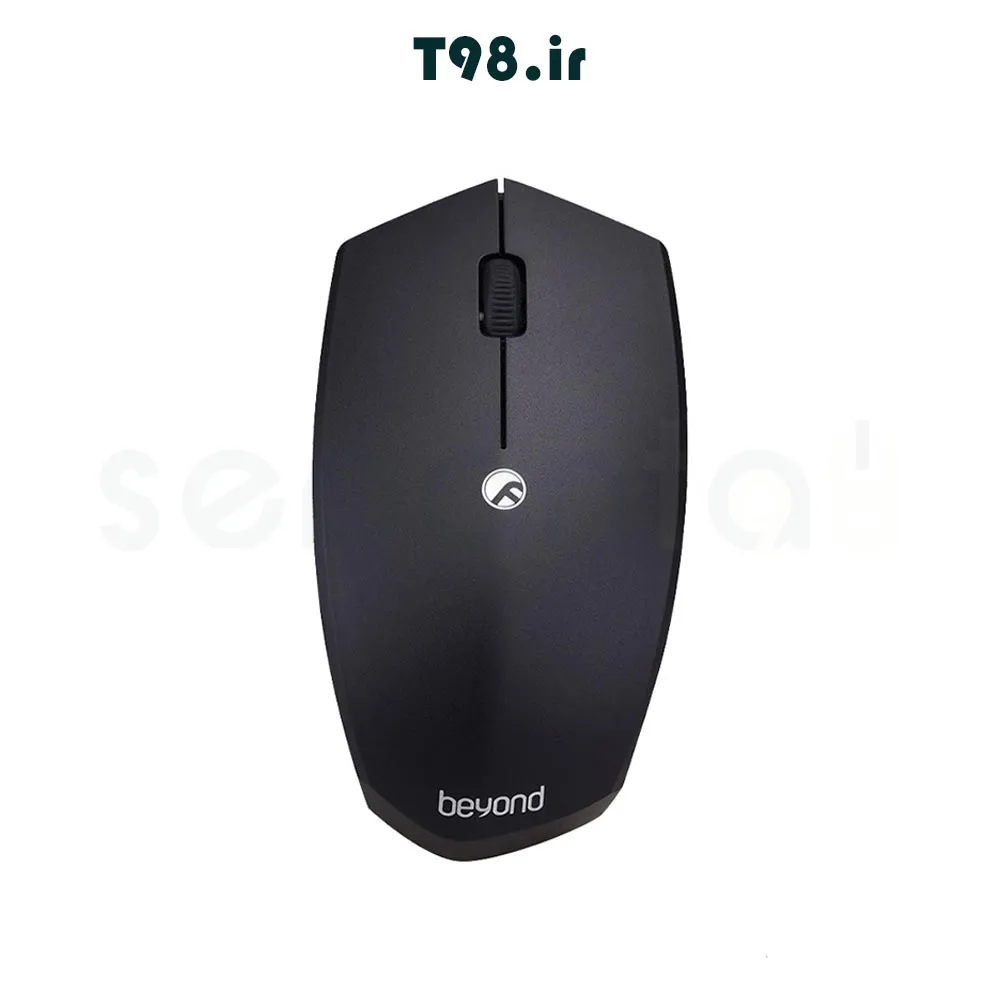 ماوس بیسیم بیاند مدل BM-1222RF مشکی با 18 ماه گارانتی اصلی شرکت مروارید اسپیرو