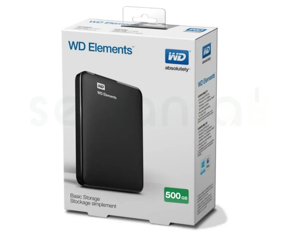 🔹 هارد اکسترنال 500 گیگابایت وسترن دیجیتال مدل WD Elements همراه با کیف. مناسب ذخیرهسازی اطلاعات روزمره. خرید مطمئن از فروشگاه لپ تاپ سپنتا! ویژگیها ظرفیت : 500 گیگابایت درگاههای ارتباطی : USB Type-A 3.0 سرعت چرخش : 5400 دور در دقیقه سرعت خواندن اطلاعات : تا 5 گیگابایت اسمی فرم فکتور : 2.5 اینچ نوع هارد : HDD اکسترنال اقلام همراه : دفترچه راهنما، کابل رابط، کیف محافظ گارانتی : 12 ماهه شرکتی نوع کالا : مونتاژ شرکتی هارد اکسترنال 500 گیگابایت وسترن دیجیتال مدل WD Elements همراه با گارانتی 12 ماهه و کیف